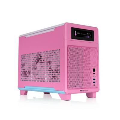 Imagen de THERMALTAKE GABINETE TR100 BUBBLE PINK CA-11A-00SANN-00