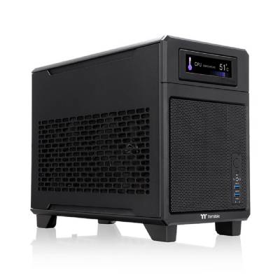 Imagen de THERMALTAKE GABINETE TR100 MINI TOWER BK CA-11A-00S1NN-00