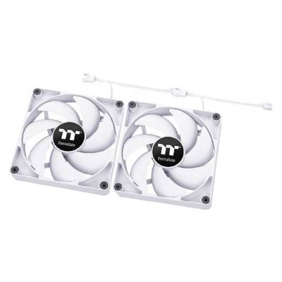 THERMALTAKE COOLER CT120 2 Pack WHITE CL-F151-PL12WT-A