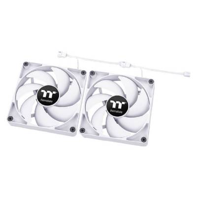 THERMALTAKE FAN COOLER CT140 2 PACK WHITE CL-F152-PL14WT-A