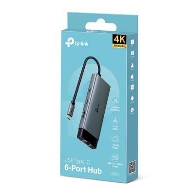 TP-LINK HUB USB-C UH6120C 6 EN 1
