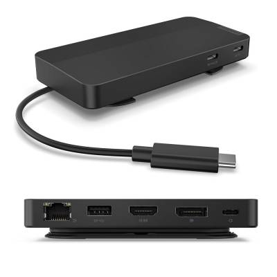 Imagen de LENOVO TRAVEL DOCK USB-C DISPLAY 7 PUERTOS