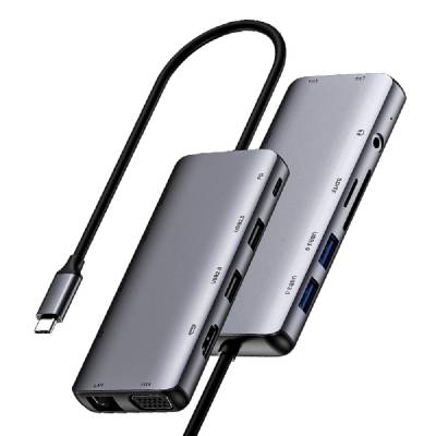 Imagen de NETAC HUB WF15 11 IN 1 USB-C WF15GYCN