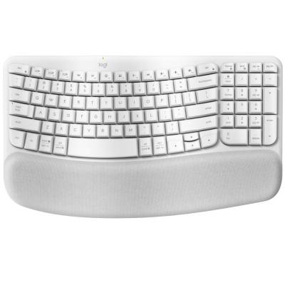 LOGITECH TECLADO WAVE KEYS WHITE-US  920-012275