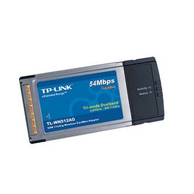 TP-LINK ADAPTADOR CARDBUS INALAMBRICO TL-WN512AG