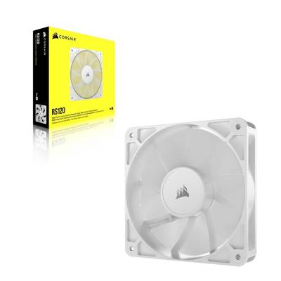 CORSAIR COOLER RS120 120MM PWM WHITE CO-9050192-WW
