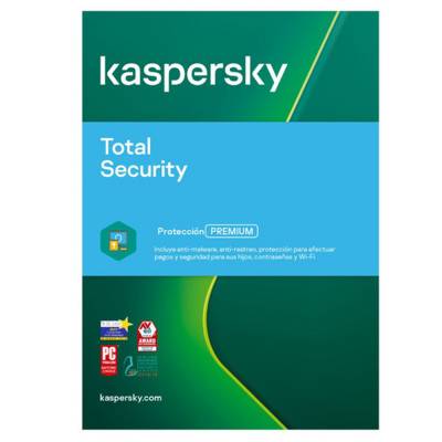Kaspersky Total Security Descarga 1 dispositivo -1 ao