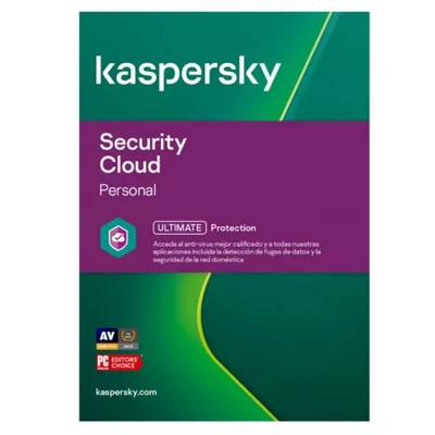 Kaspersky Security Cloud - Personal - Licencia Base ESD - 3 Dispositivos - 2 Años