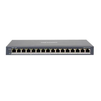 Hikvision DS-3E0516P-O Switch 16 Gigabit 8 POE+