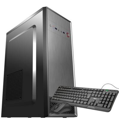 PC INTEL CORE I5 10400F - 8GB DDR4 - 240GB - H510M -  RX580 - ATX COMBO