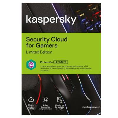 Kaspersky Security Cloud Gamer Edition 3-Dispositivos, 1-Año - Base