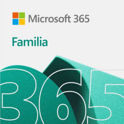 Microsoft 365 Family - Licencia de suscripción (1 año) - hasta 6 personas - no comercial - ESD - 32/64-bit - Win, Mac, Android, iOS - All Languages
