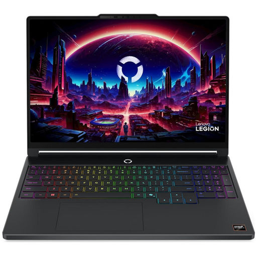 Notebook gamer Lenovo Legion 5 Ryzen AI 9 465 con 32 GB RAM, SSD 1 TB, pantalla OLED de 15,3 pulgadas y gráfica RTX 5070 de 12 GB.